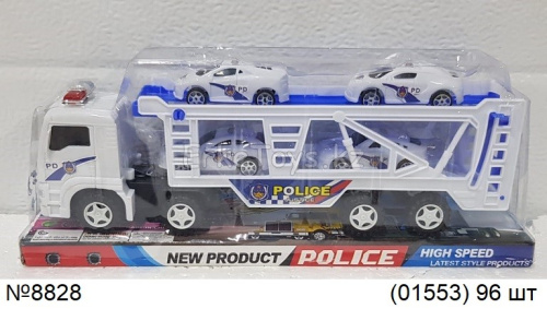 картинка Автовоз Полиция от магазина Игрушек