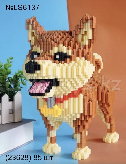 картинка Конструктор 3D собака от магазина Игрушек