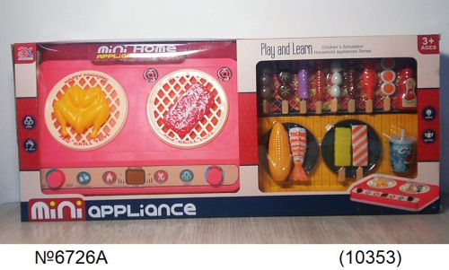 картинка Плита + кухонный набор от магазина Игрушек