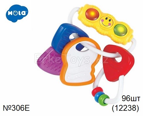 картинка Погремушка брелок HOLA от магазина Игрушек