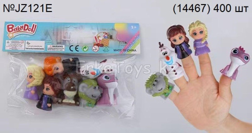 картинка Пальчиковый театр Фрозен от магазина Игрушек