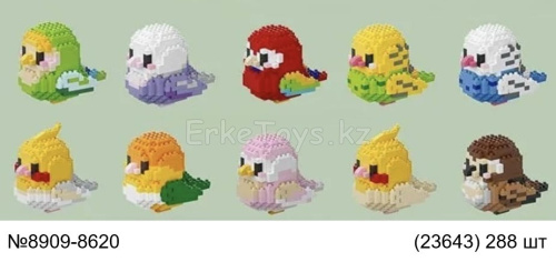 картинка Конструктор 3D птички от магазина Игрушек