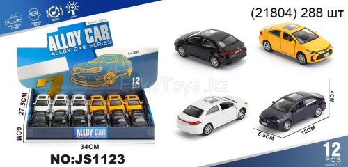 картинка Машина металл 12 шт в уп от магазина Игрушек